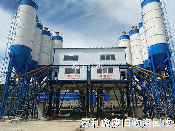 天津攪拌站回收，河北拌合站回收，攪拌站設備拆除